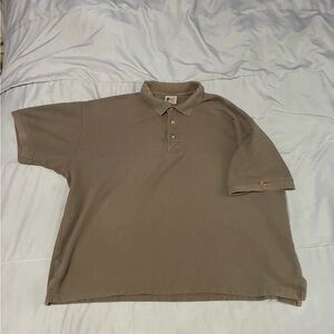 Vintage Carhartt Men's Brown Polo Shirt